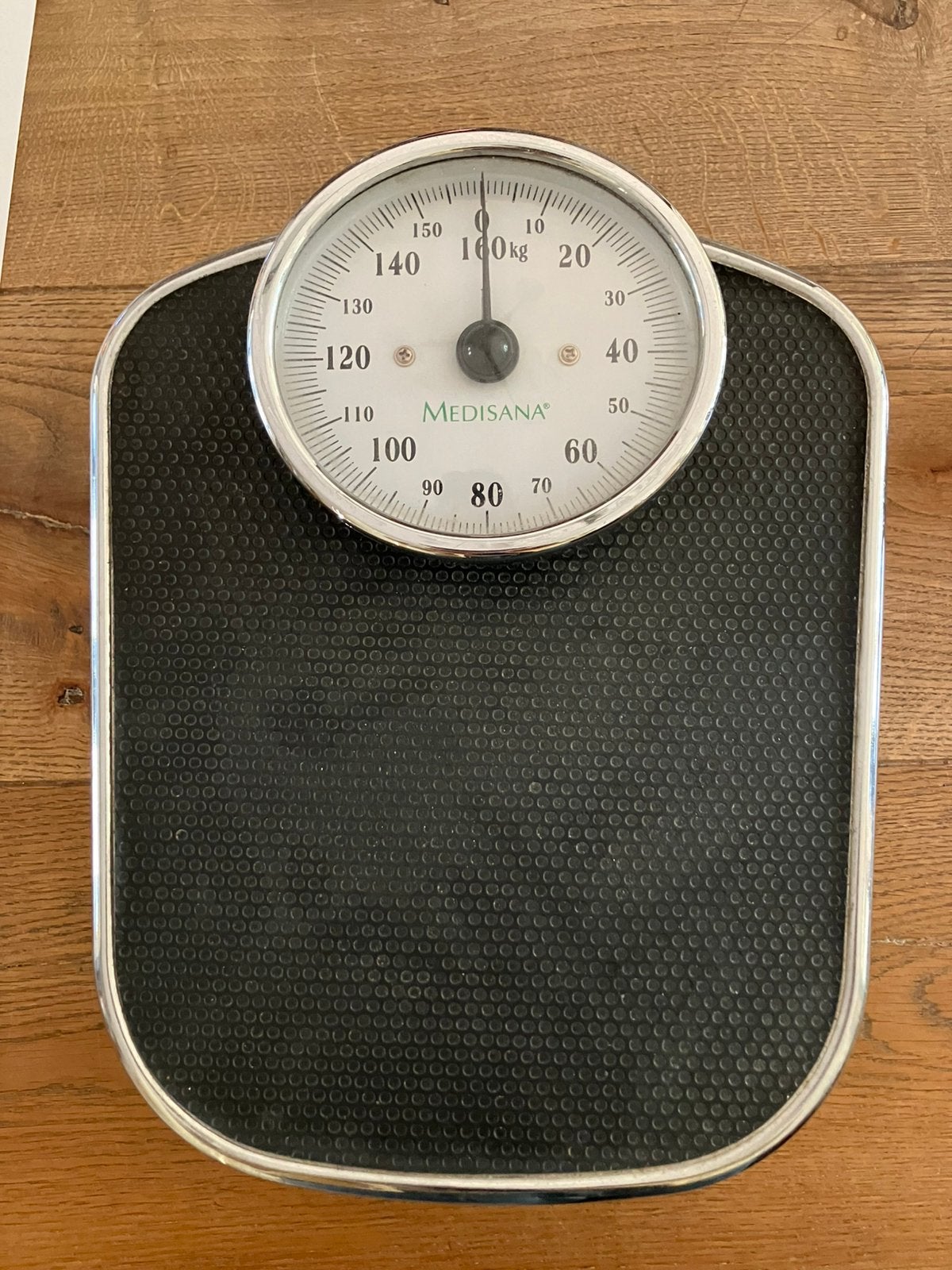 Stevige medisana weegschaal tot 160 kg, Ophalen of Verzenden, Zo goed als nieuw, Personenweegschaal, 100 kg of meer