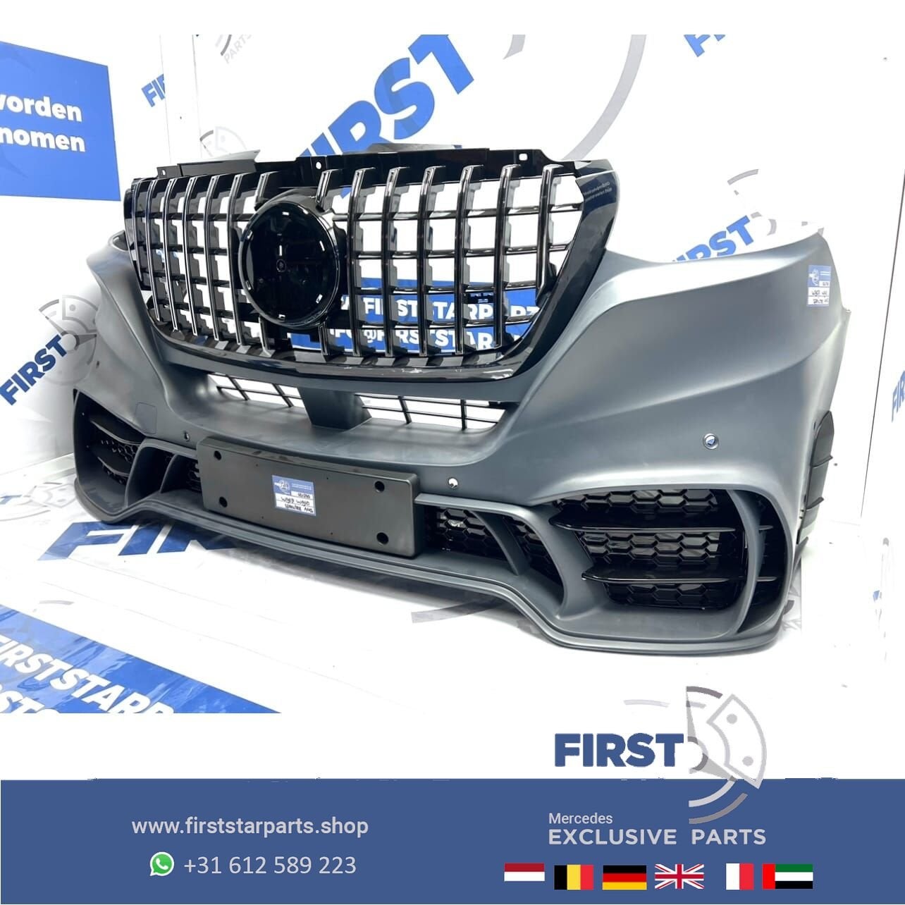 W907 AMG PETRONAS BUMPER Mercedes SPRINTER W910 VOORBUMPER S