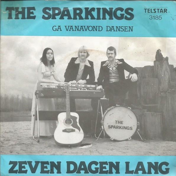 Vinylsingles the sparkings gezocht, Ophalen of Verzenden, Zo goed als nieuw, Overige formaten, Levenslied of Smartlap