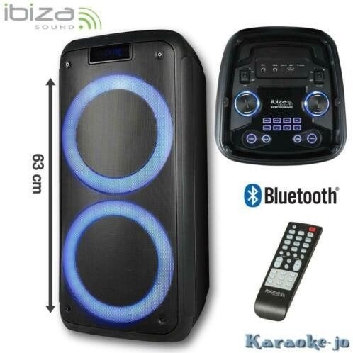 IBIZA FREESOUND400 Actieve Box met ingebowde accu, Overige merken, ., Overige typen, Nieuw