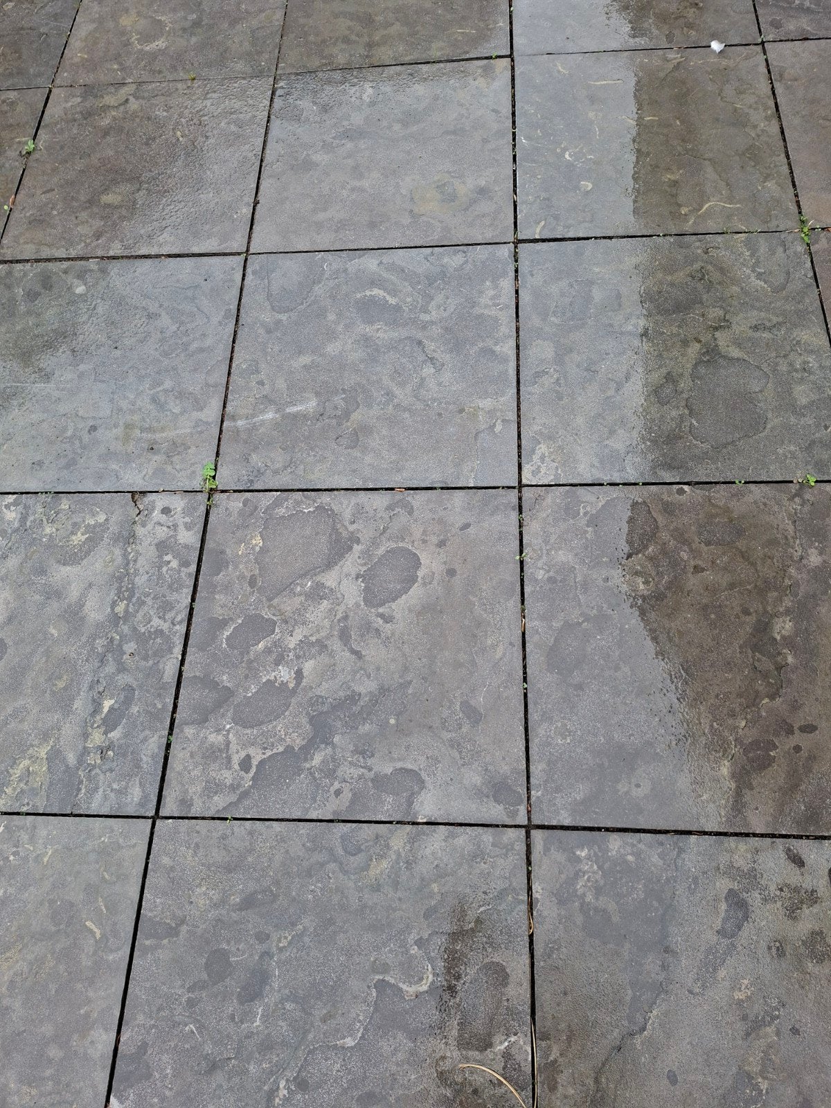 85m2 Chinees Hardsteen 60/60 x3 cm op pallets, Ophalen, Gebruikt, Terrastegels, Natuursteen