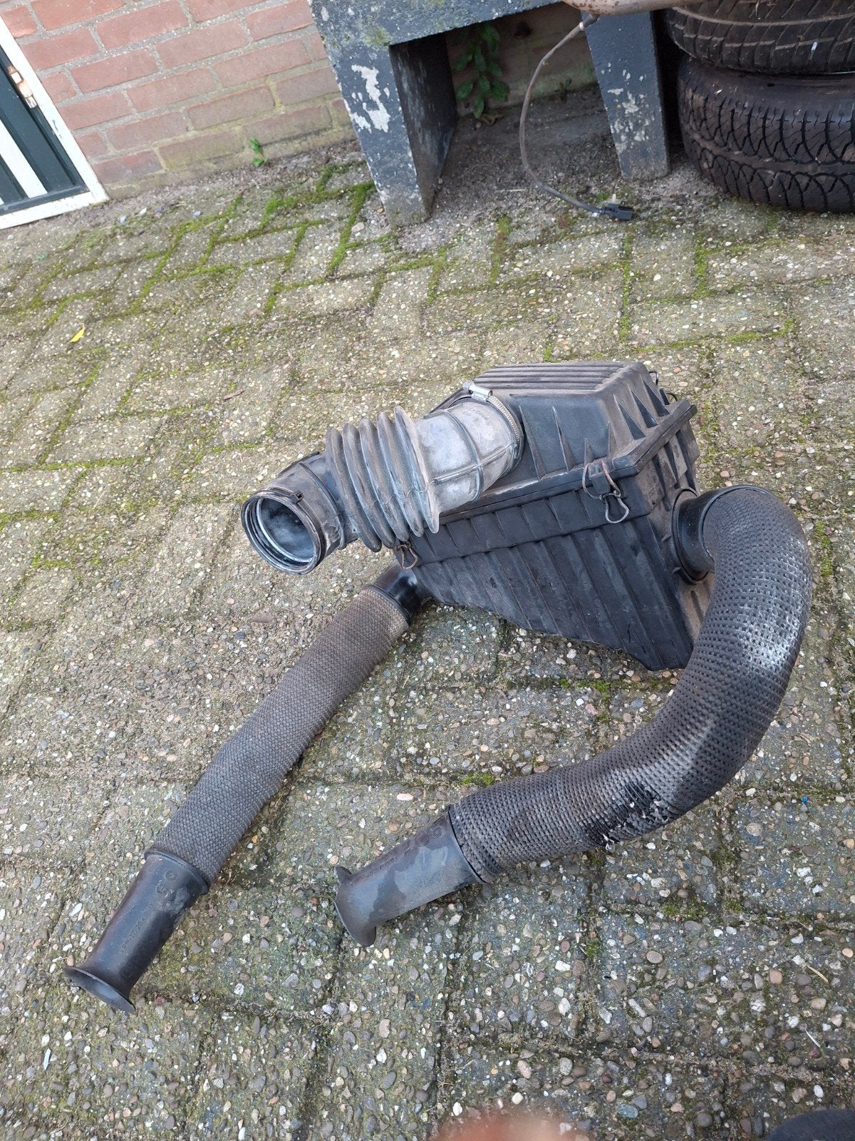 Luchtfilterhuis met slangen voor MG F / TF, Gebruikt, Ophalen of Verzenden, Nvt, Nvt