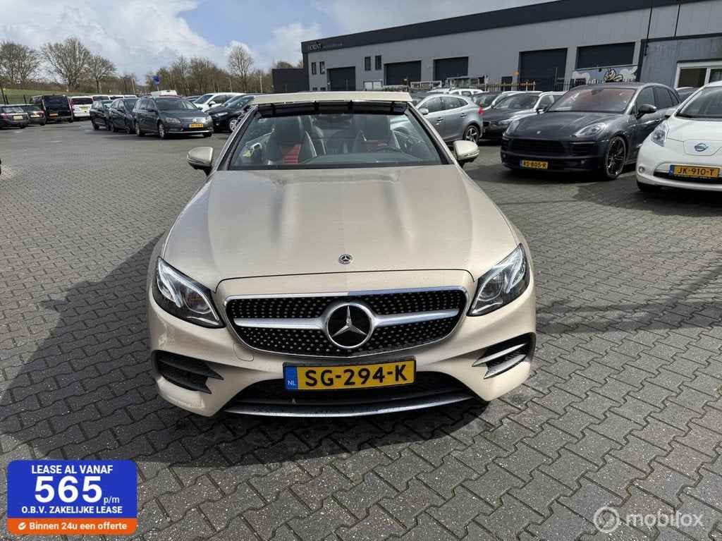 Mercedes E-klasse Cabrio 200 Premium a m g, Auto's, Automaat, Achterwielaandrijving, Euro 6, 4 cilinders