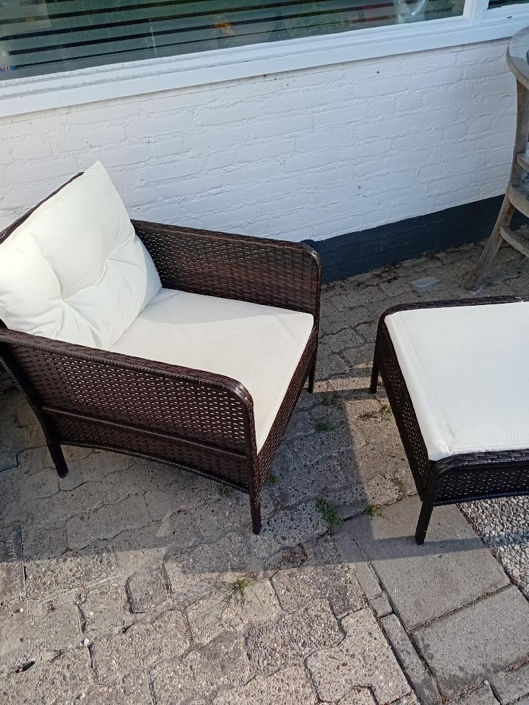 Tuinstoel, Tuin en Terras, Tuinstoelen, Ophalen, Zo goed als nieuw, Rotan