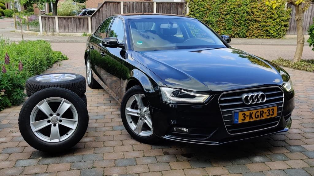 Audi A4 Limousine 1.8 TFSI 2013 119.000 km Dealeronderhouden, Auto's, Audi, Voorwielaandrijving, Euro 5, Stof, Zwart