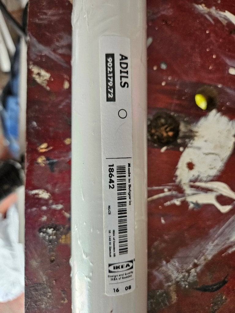 Metalen Buropoot Ikea Adils, 902.179.72 NIEUW in verpakking, Ophalen of Verzenden, Nieuw
