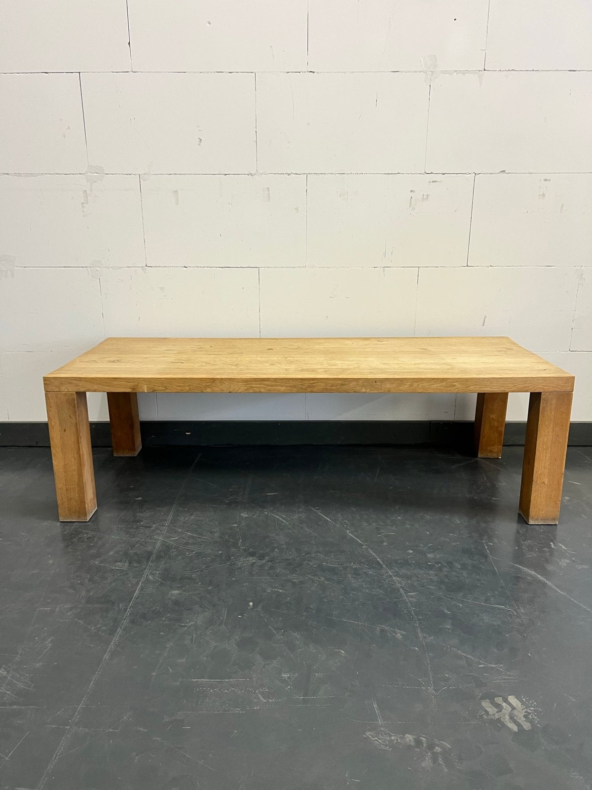 Piet Boon Eetkamertafel Eiken - 250x98x75 cm, Ophalen, Gebruikt, Eikenhout, Vijf personen of meer