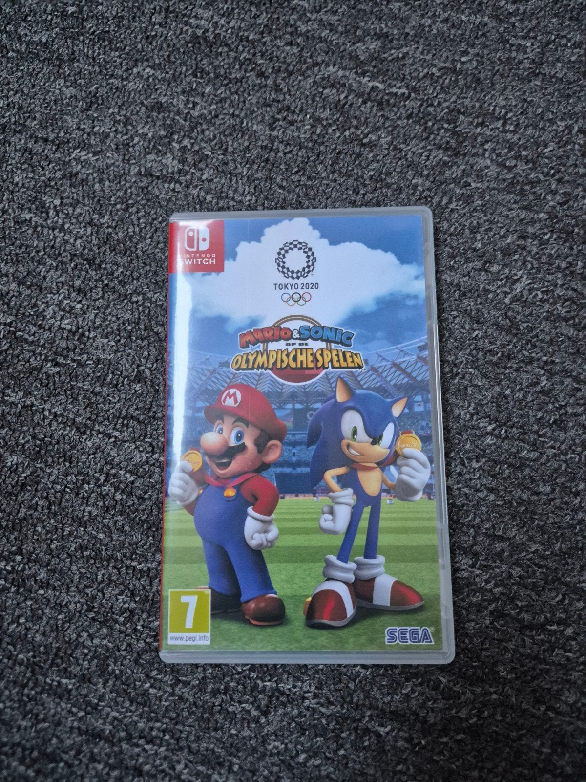 Mario & Sonic op de Olympische Spelen Tokyo 2020 Switch, Ophalen of Verzenden, Zo goed als nieuw, Met games