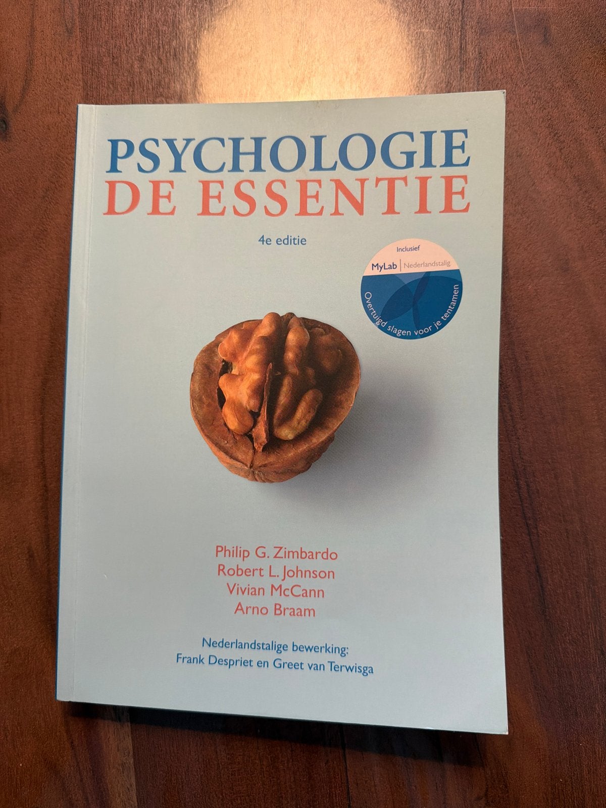 Psychologie De Essentie - 4e editie, Ophalen of Verzenden, Gamma, Zo goed als nieuw, HBO