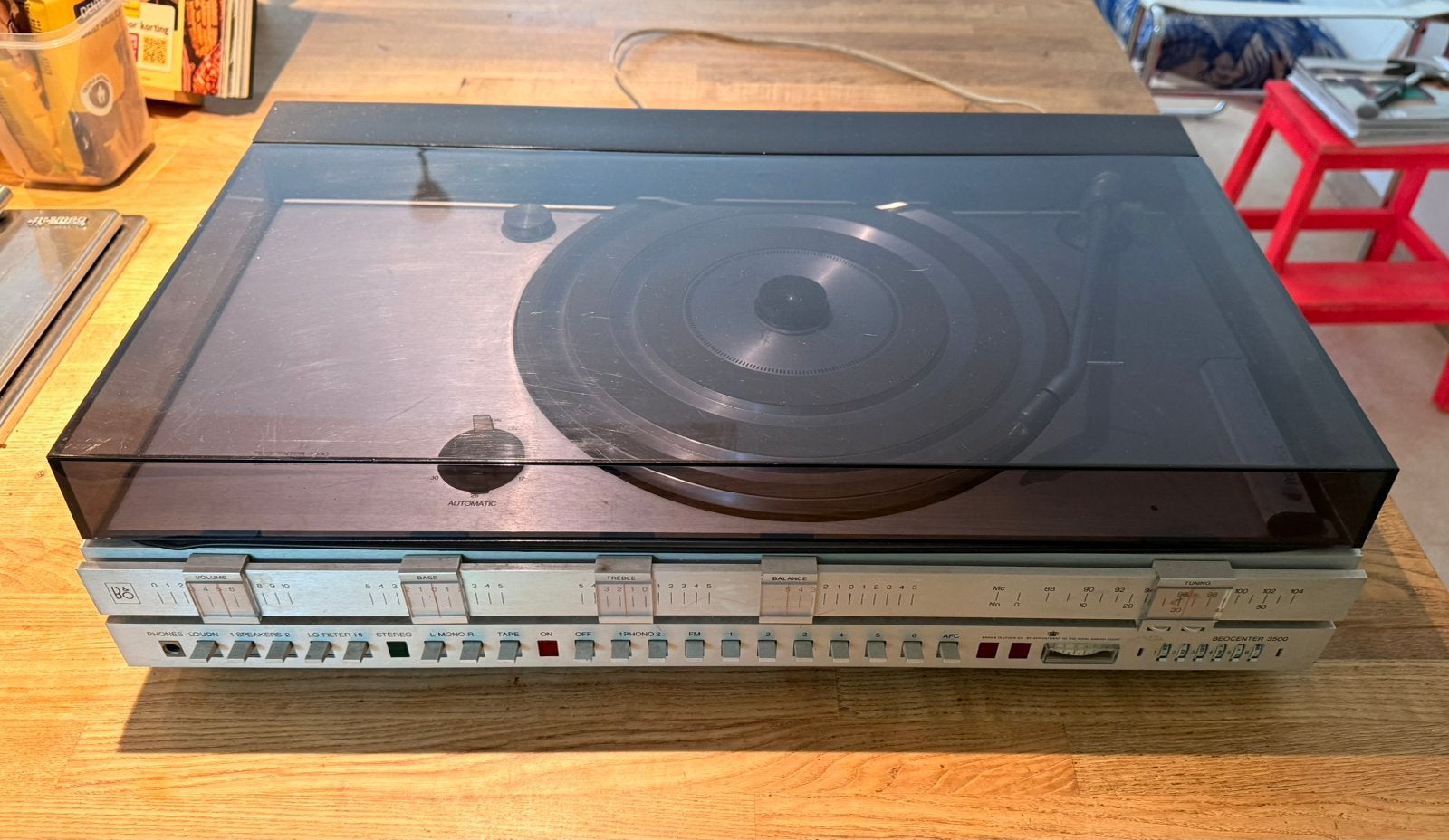 Bang & Olufsen Beocenter 3500, Audio, Tv en Foto, Platenspelers, Ophalen, Gebruikt, Overige merken