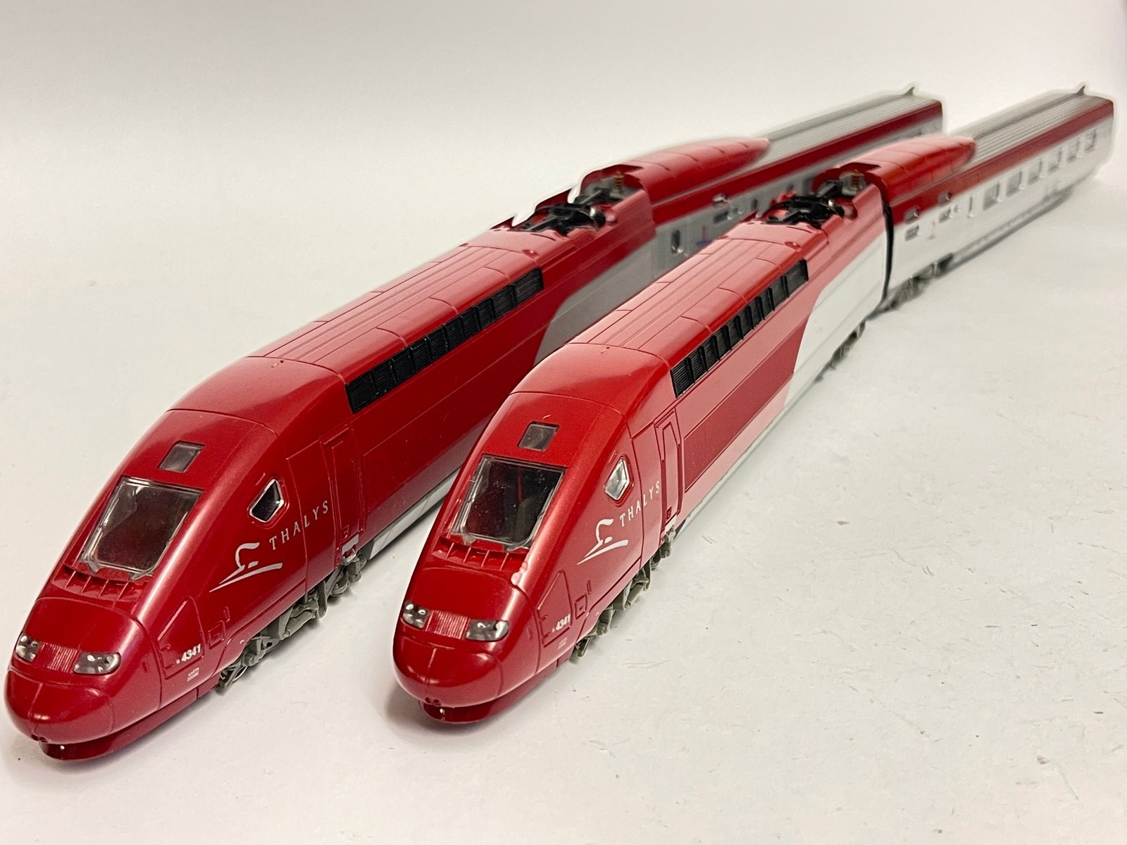 ** THALYS ** 4 DELIG ** MEHANO ** ZEER MOOI ! **, Overige merken, Treinset, Gelijkstroom, Ophalen of Verzenden