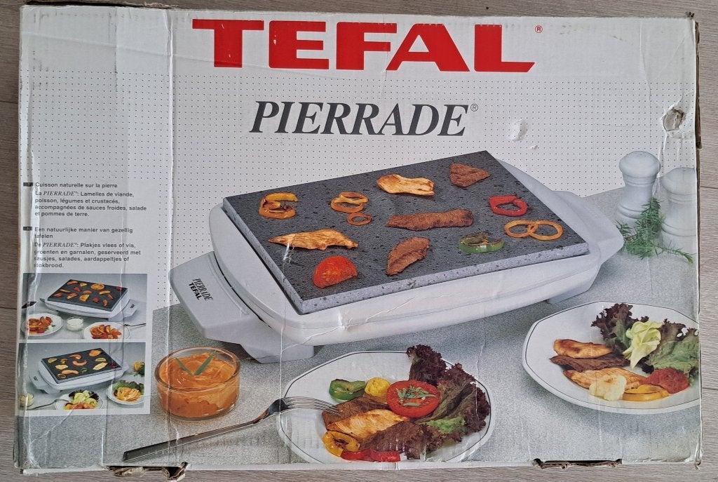 Tefal Pierrade Grillplaat, Witgoed en Apparatuur, Ophalen, Gebruikt, Steengrill