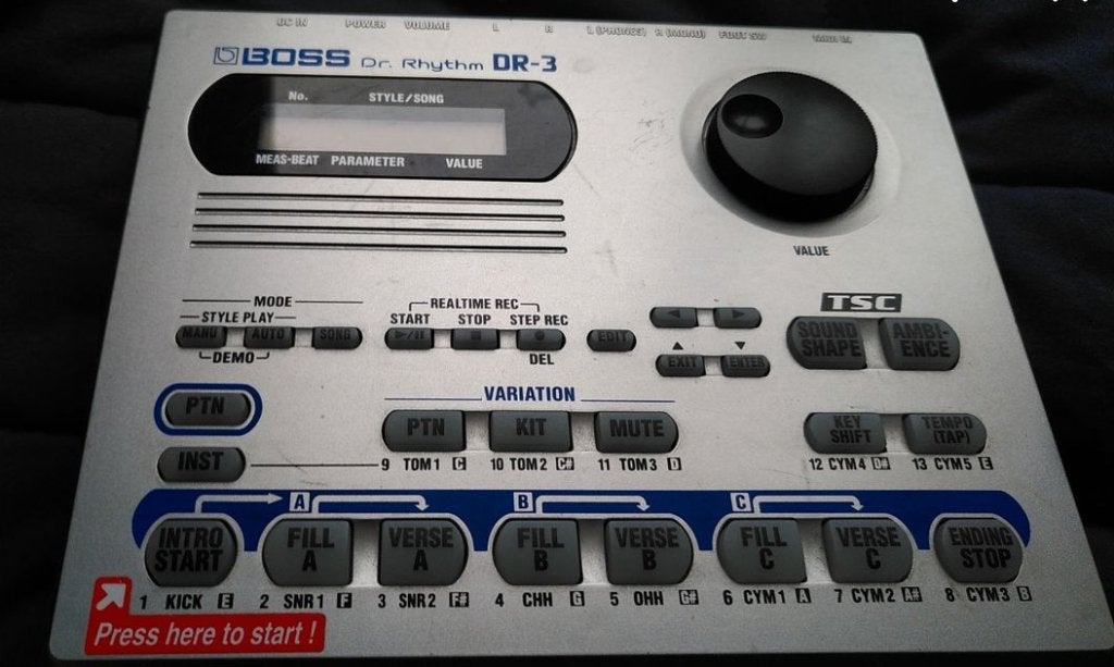 Boss DR-3 Dr Rhythm Drumcomputer, Ophalen of Verzenden, Zo goed als nieuw, Boss