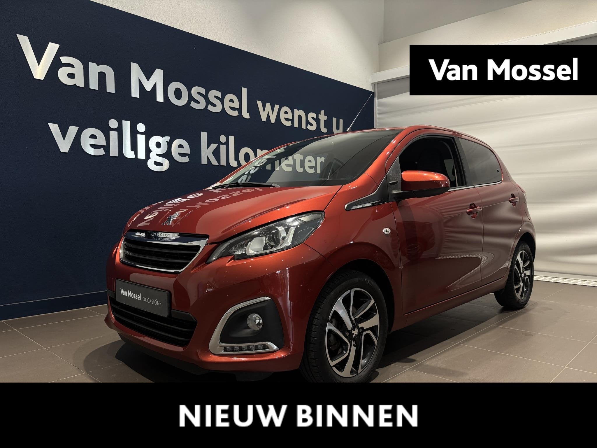 Peugeot 108 1.0 e-VTi Allure | Climate control | Camera | Ap, Voorwielaandrijving, 12 maanden, Stof, Gebruikt