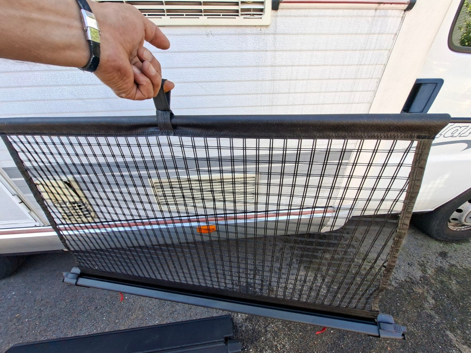 citroen c4 hoedeplank en hondenrek, Ophalen, Gebruikt