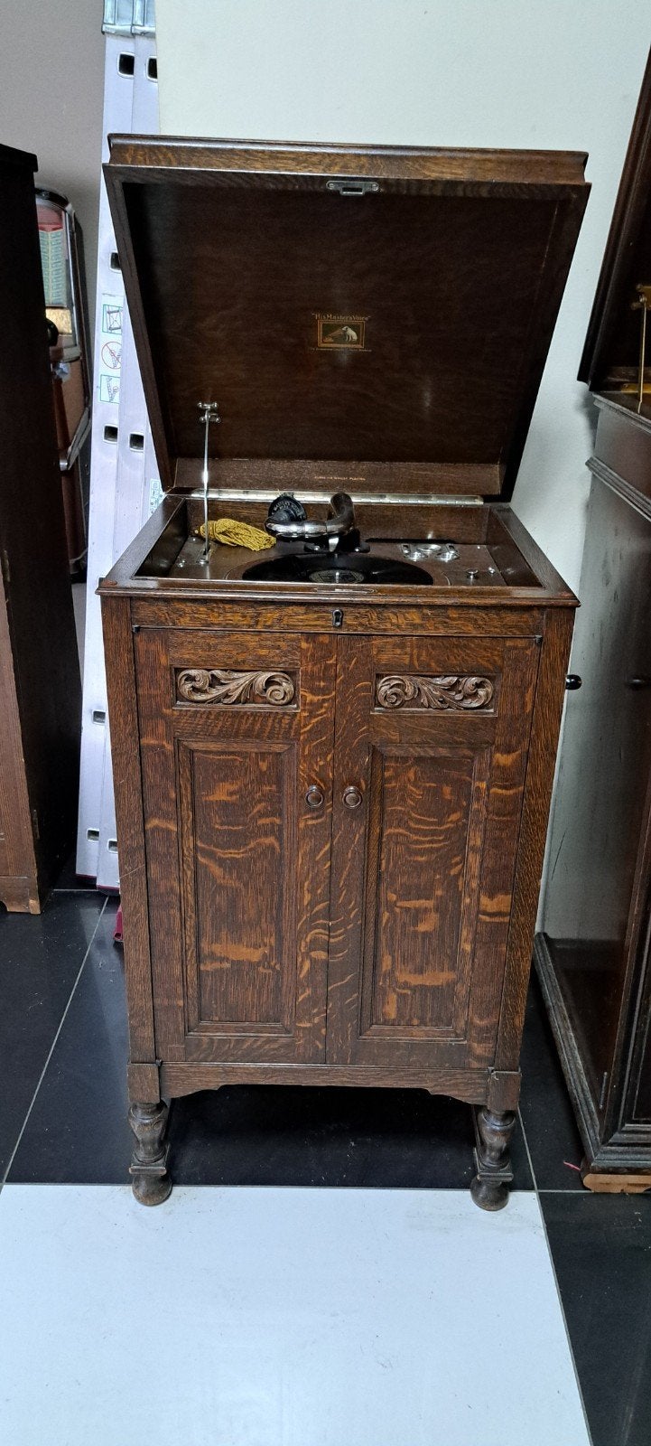 HMV 163  The Gramophone Co. Ltd. Model 163, Audio, Tv en Foto, Ophalen, Overige merken