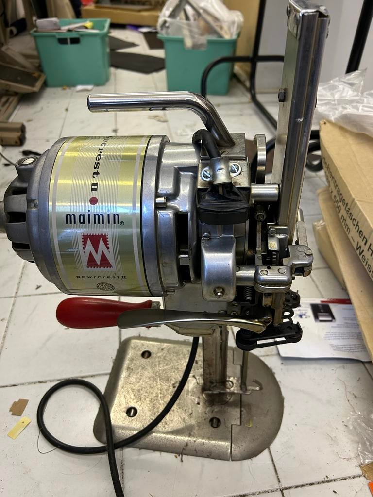 Maimin Powercrest II Elektrische Stofschaar, Ophalen, Gebruikt, 70 mm of meer, Overige typen