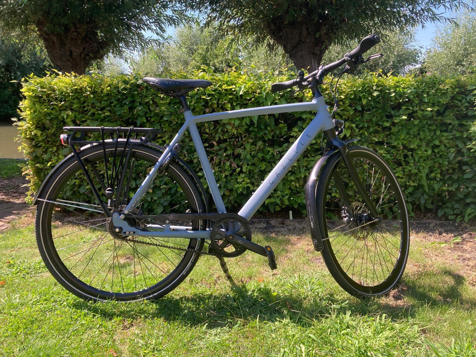 Gazelle marco polo urban T8 H57, Ophalen, Gebruikt, 57 tot 61 cm, Schijfrem