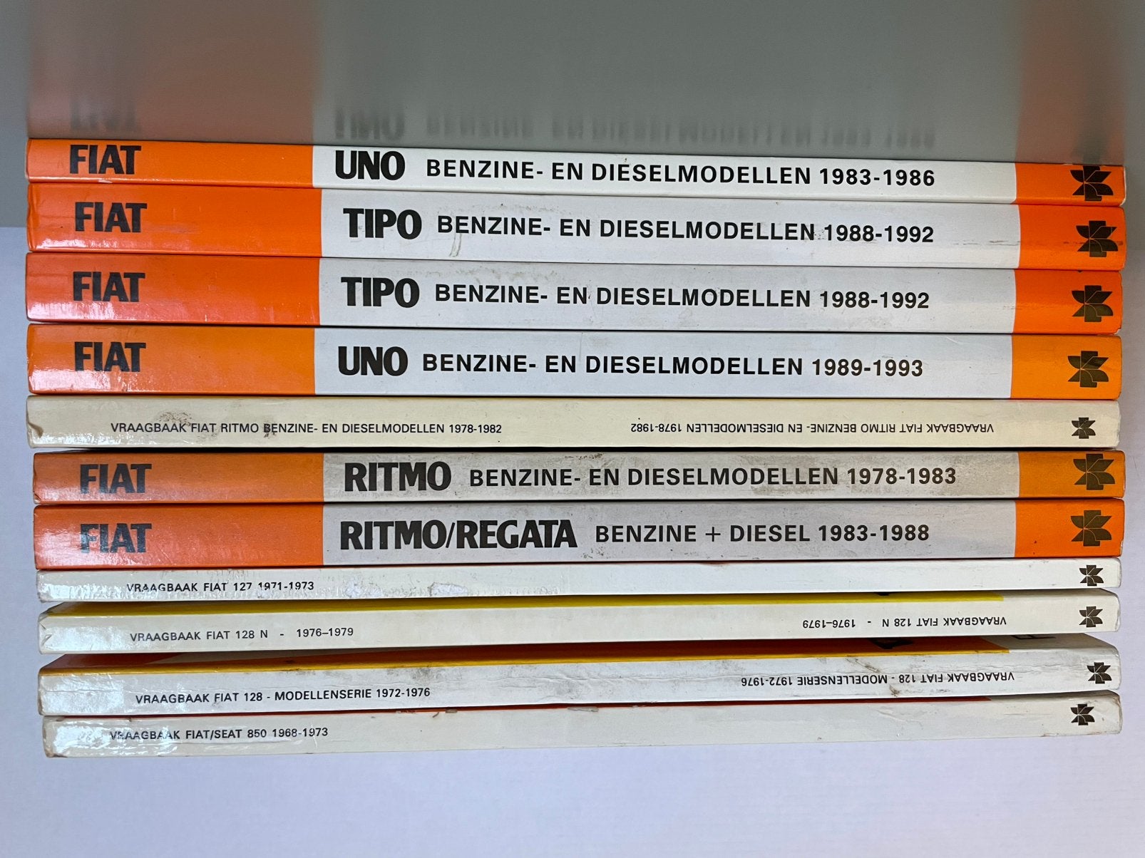 Vraagbaak Fiat 850 128 128N 127 Uno Ritmo Regata Tipo Panda, Ophalen of Verzenden