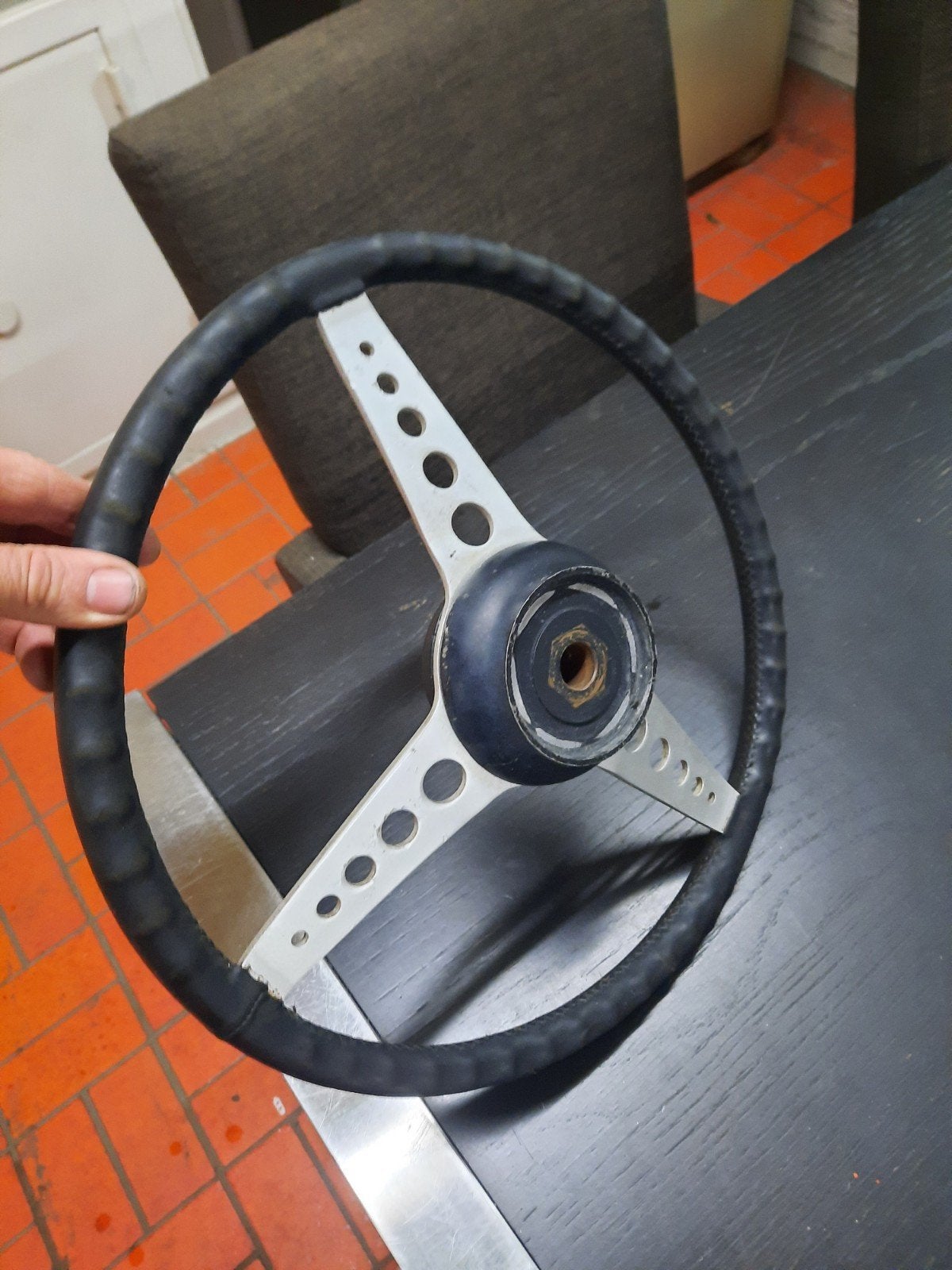 Klassiek sportstuur voor oldtimer (35 cm), Ophalen of Verzenden, Gebruikt, Universele onderdelen