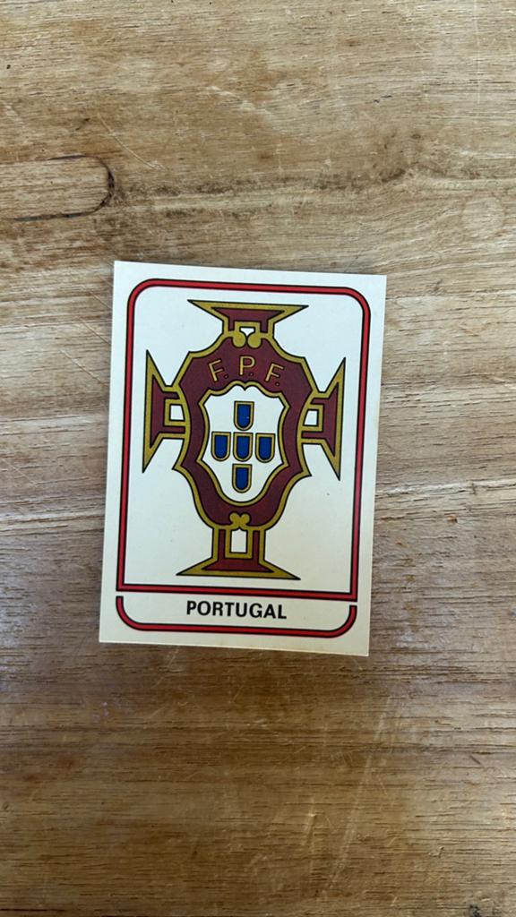 Panini Argentina 78 plaatje Embleem Portugal WK 78, Verzenden, Zo goed als nieuw, Sticker