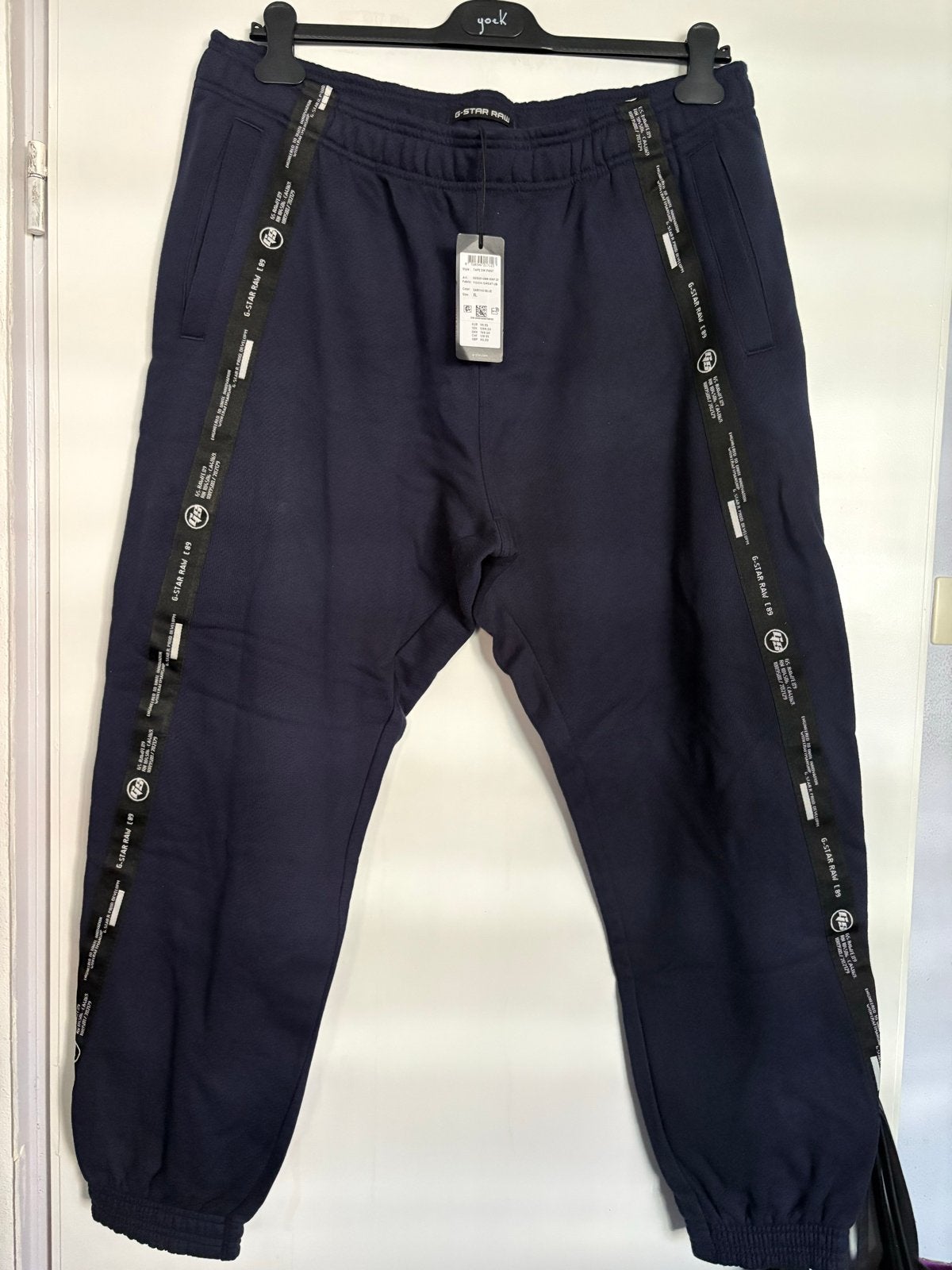 G-Star RAW Tape SW Joggingbroek Heren - Nieuw met kaartjes, Ophalen of Verzenden, Nieuw, Maat 56/58 (XL), Blauw