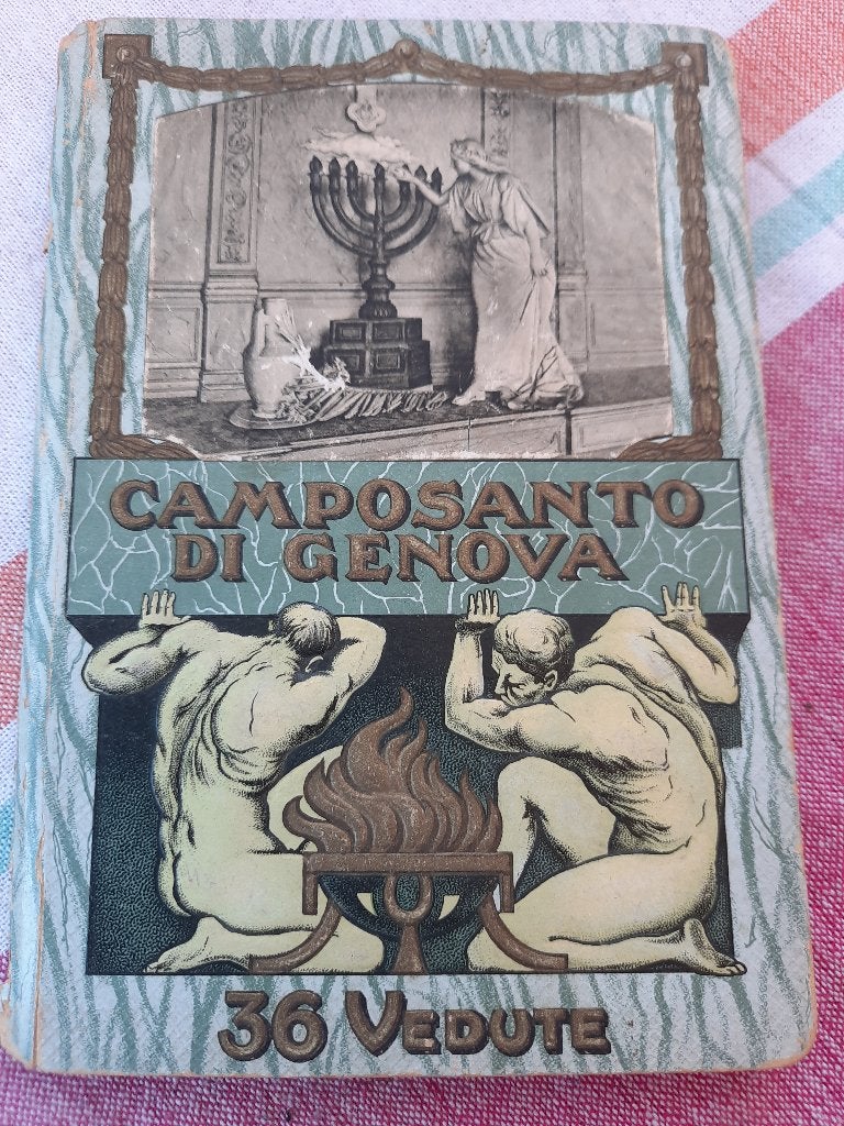 Boek Camposanto di genova 36 vedute 1900, Ophalen of Verzenden, Fratelli lichino