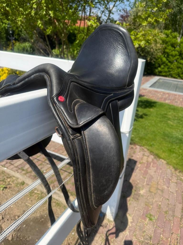 Edix Dressuurzadel Ishya Pony 15 5 inch, Dieren en Toebehoren, Ophalen, Zo goed als nieuw, Dressuur