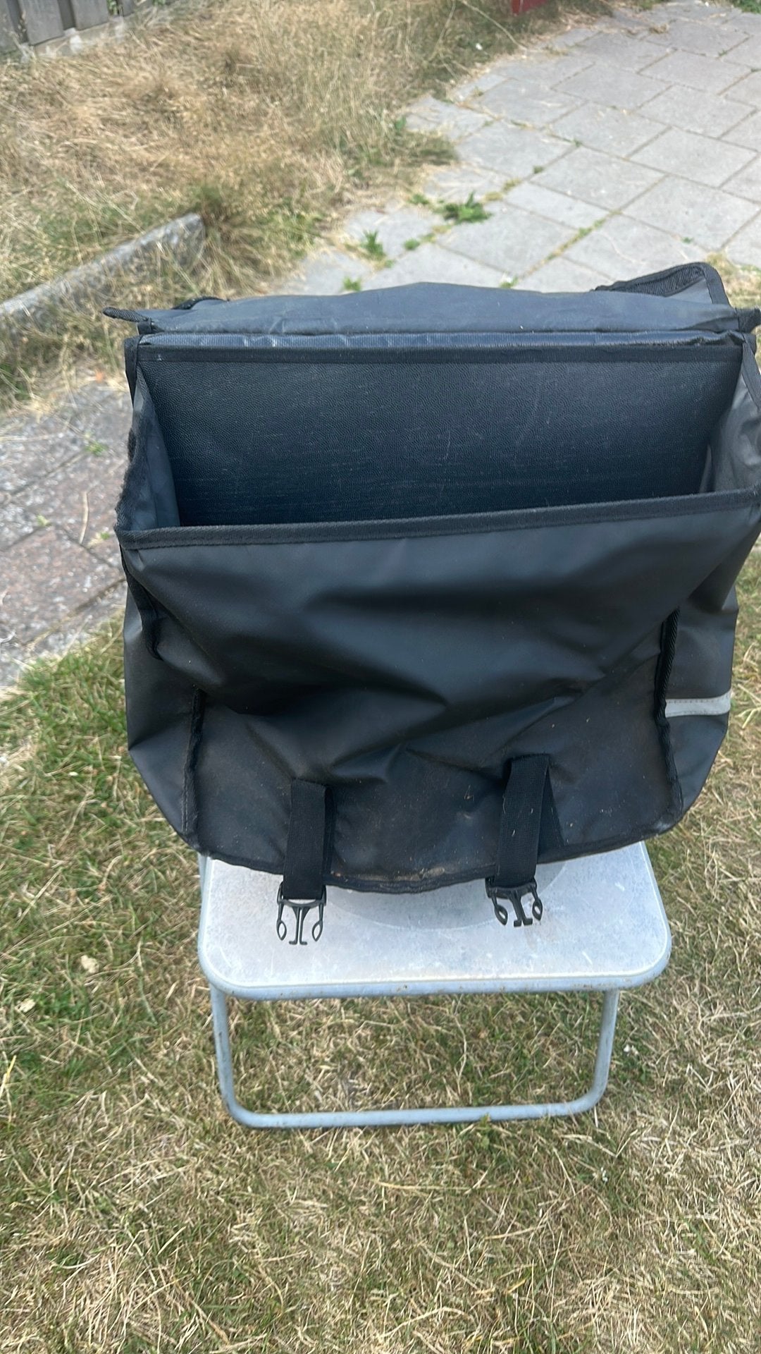 Fietsentas, Ophalen, Zo goed als nieuw, Zwart, 30 cm of meer