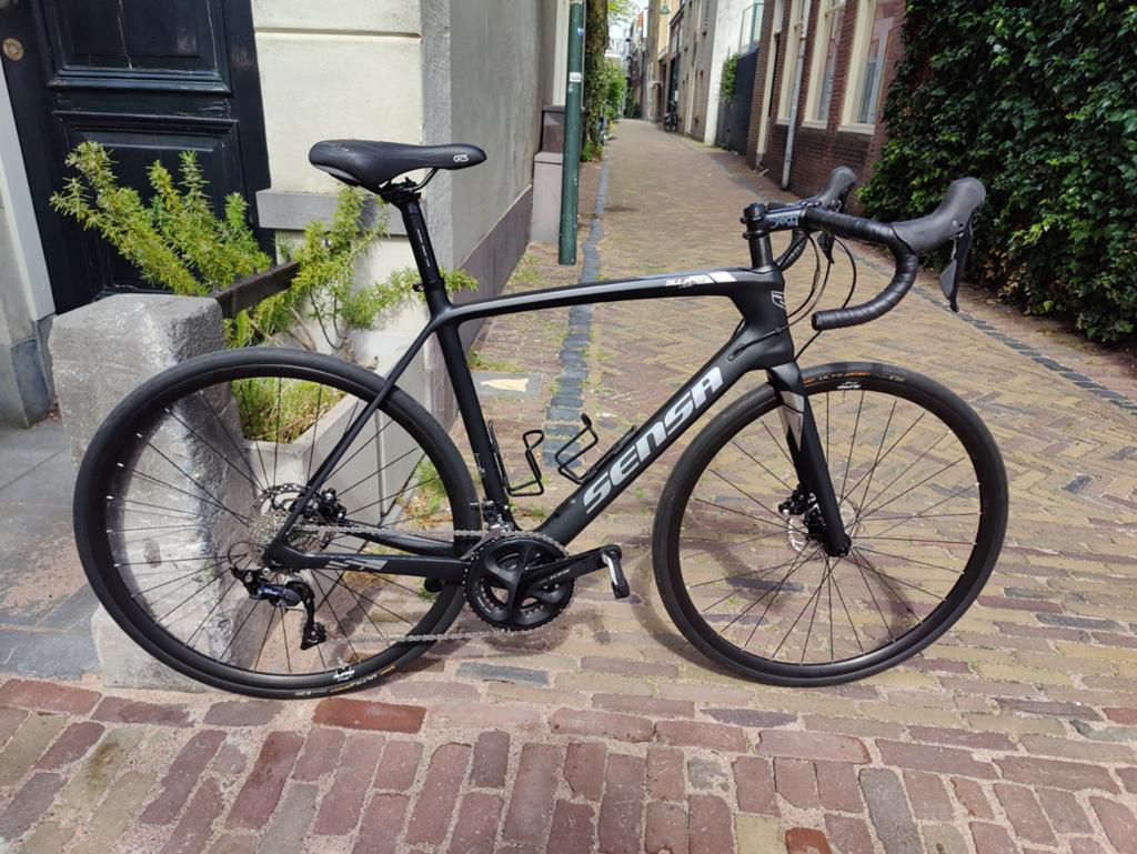 Mooie sensa Giulia g3 disc! Full carbon framemaat 55, Overige merken, 28 inch, Carbon, Ophalen of Verzenden