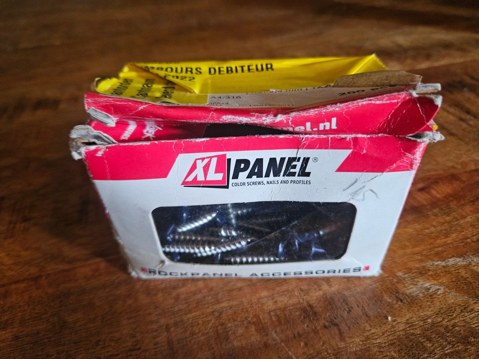 XL Panel Keralit RVS Torx Schroeven 35mm RAL 5011 Staalblauw, Schroeven, Nieuw, Ophalen of Verzenden, Minder dan 50 mm
