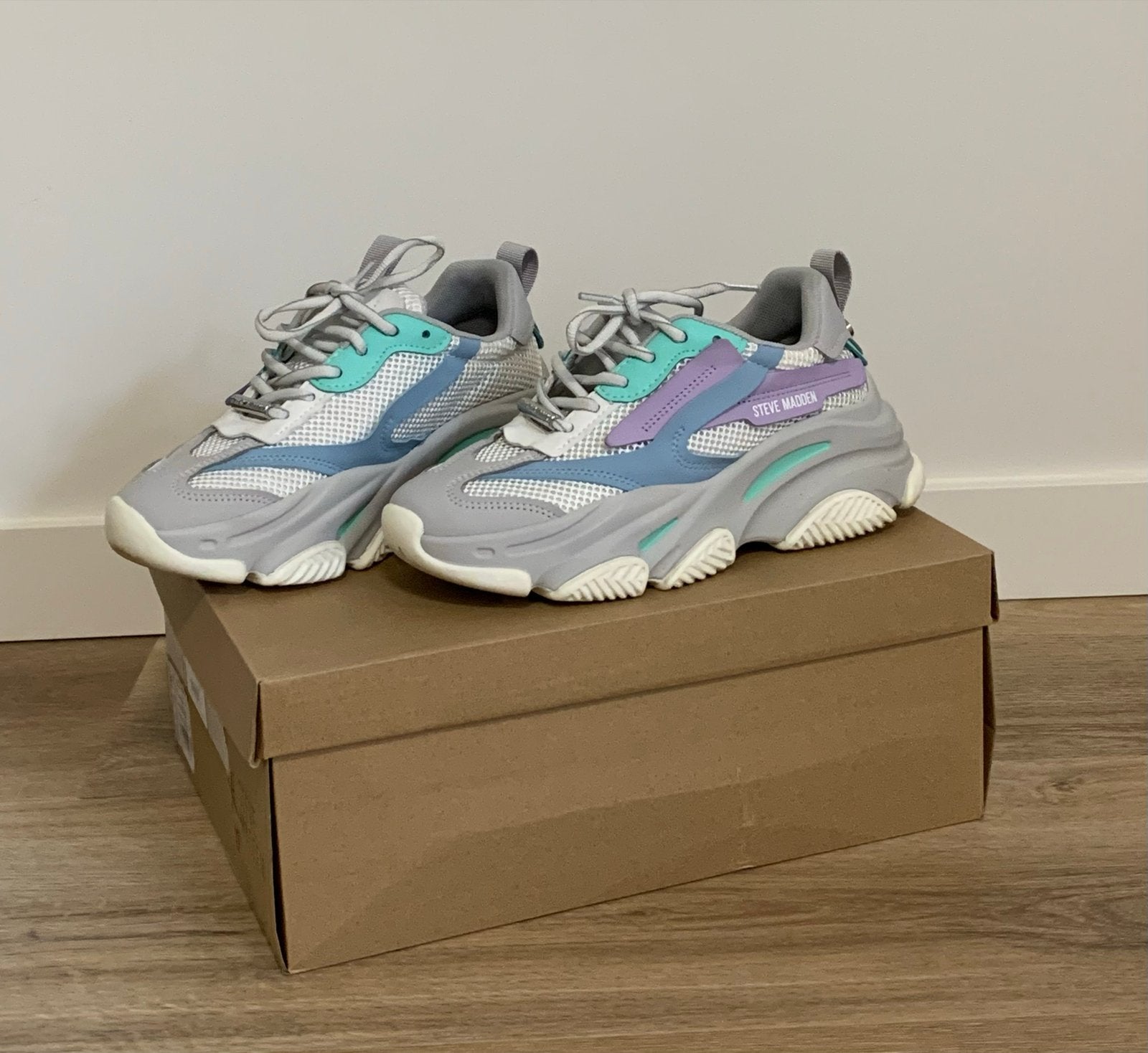 Steve Madden Possession Sneakers Maat 37, Ophalen, Zo goed als nieuw, Overige kleuren, Sneakers of Gympen