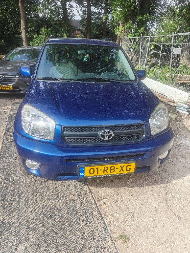 Toyota Rav4 1.8 3DR Linea Terra 2005 Blauw, Auto's, Voorwielaandrijving, 4 cilinders, 1095 kg, 49 €/maand