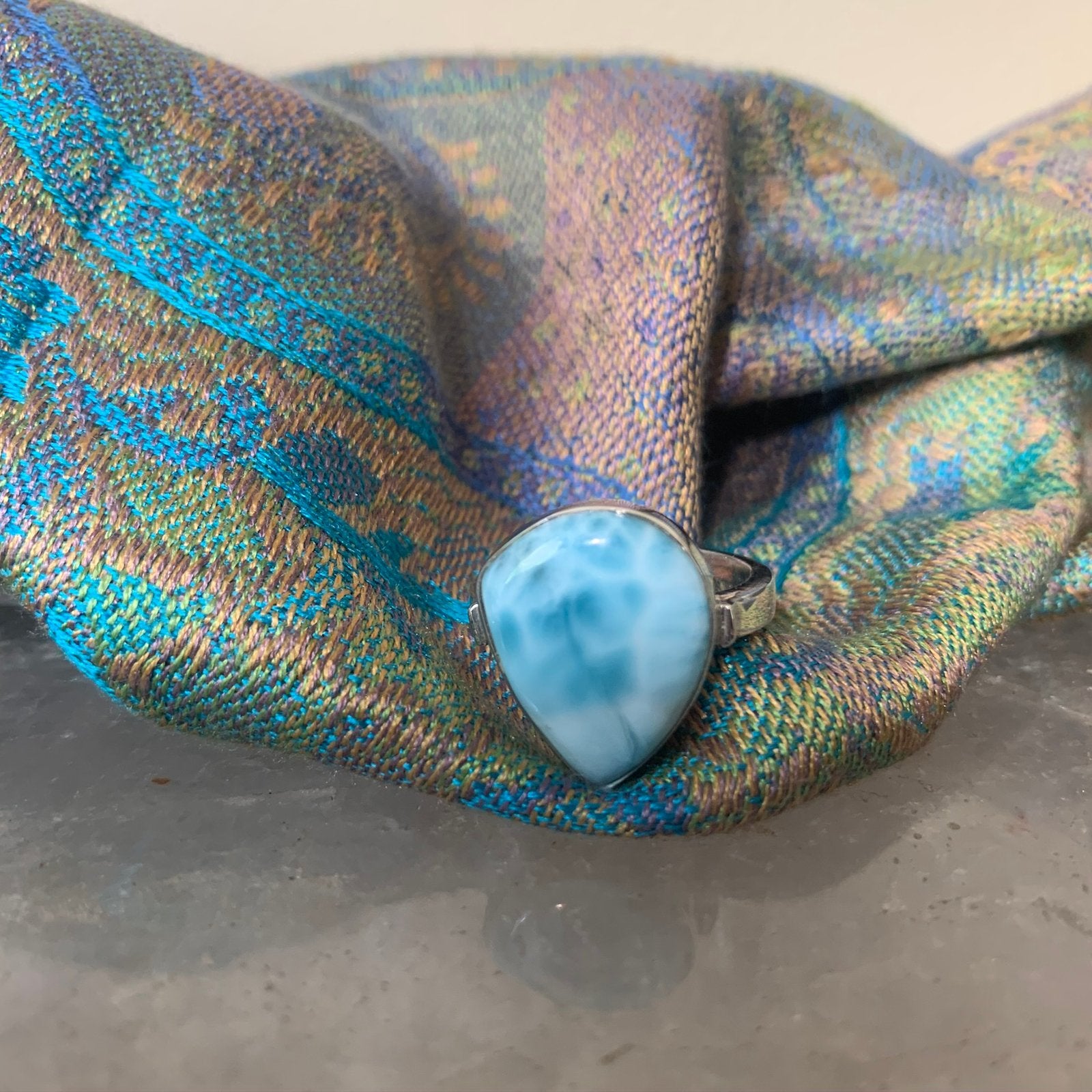 Larimar geluk beschermt magie vertrouwen uniek moed, 18 tot 19, Blauw, Magnolia11, Nieuw
