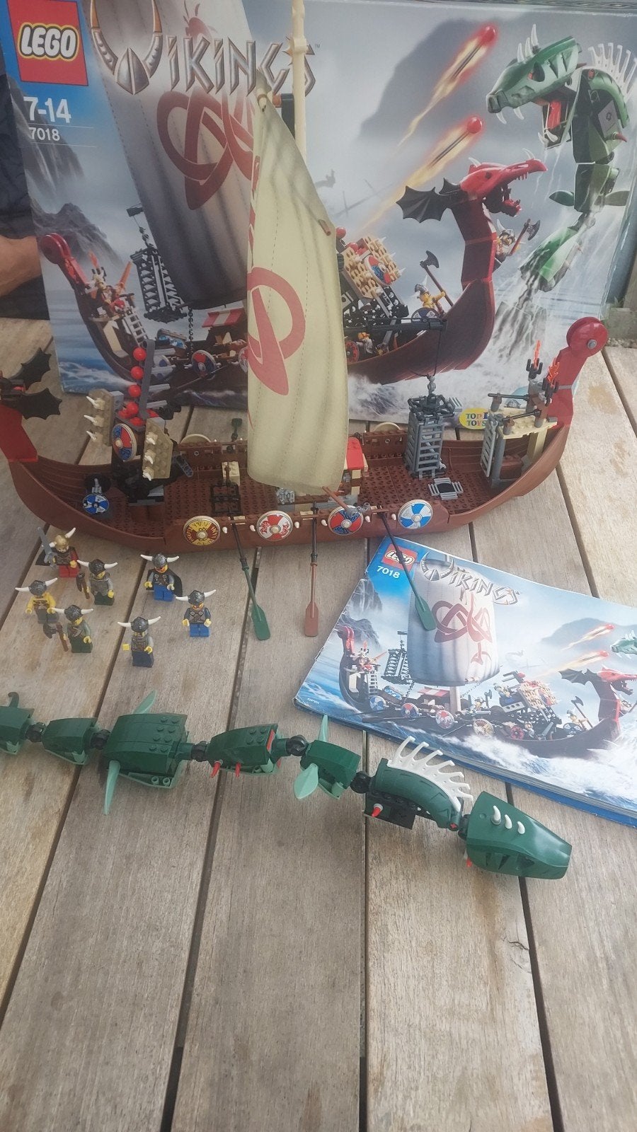 LEGO VIKINGSET 7018, Ophalen of Verzenden, Zo goed als nieuw