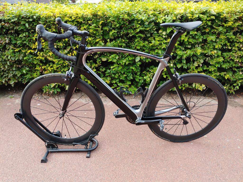 Racefiets maat 58 - Carbon frame met Shimano 105, Overige merken, Gebruikt, Carbon, Ophalen of Verzenden