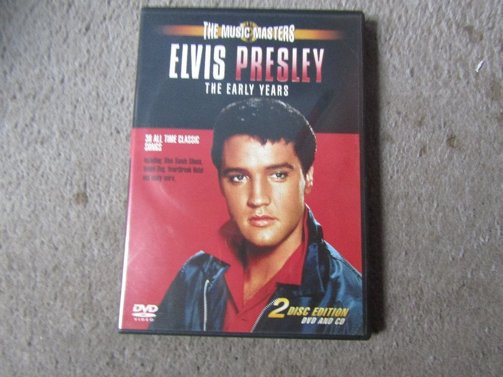 DVD: Elvis Presley - The early years - dvd en cd, Alle leeftijden, Ophalen of Verzenden, Concert, Gebruikt