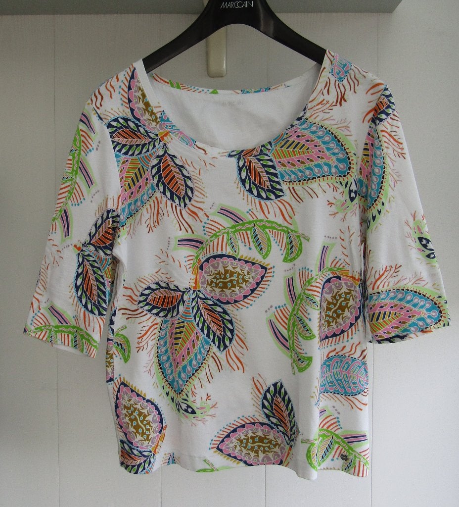 Marccain Shirt N5 mt 42 in nieuwstaat!!!, Kleding | Dames, Overige kleuren, Maat 42/44 (L), Ophalen of Verzenden, Zo goed als nieuw