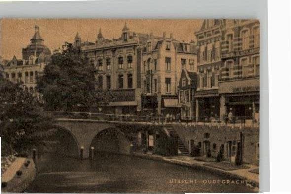 Utrecht 4 kaarten  meest gelopen, Verzamelen, Ophalen of Verzenden, 1940 tot 1960, Gelopen, Utrecht