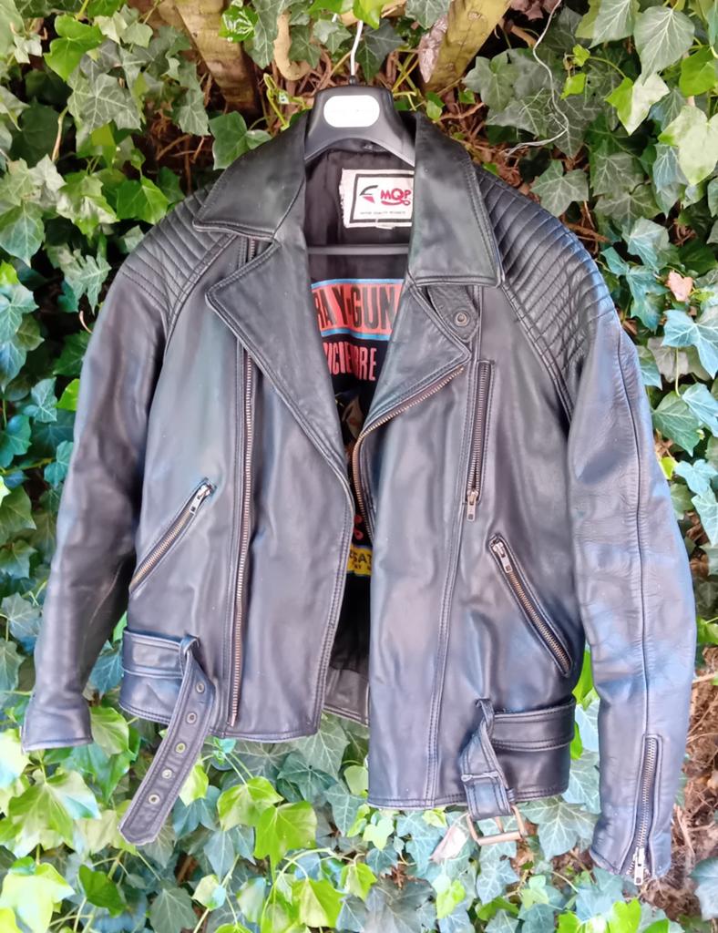 Vintage leren (motor) jas, Motoren, Kleding | Motorkleding, Jas | leer, Ophalen of Verzenden, Tweedehands, Dames