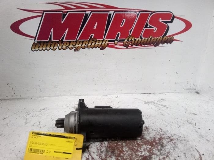 Startmotor van een Volkswagen Golf, Gebruikt, -, Volkswagen, -