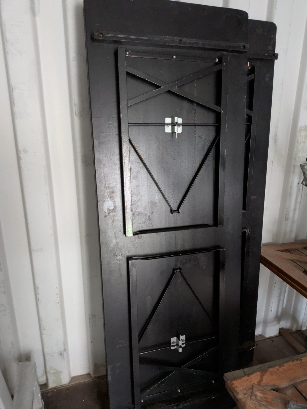 Tuintafel met bankje - Inklapbaar, Ophalen, Gebruikt, Inklapbaar, Rechthoekig