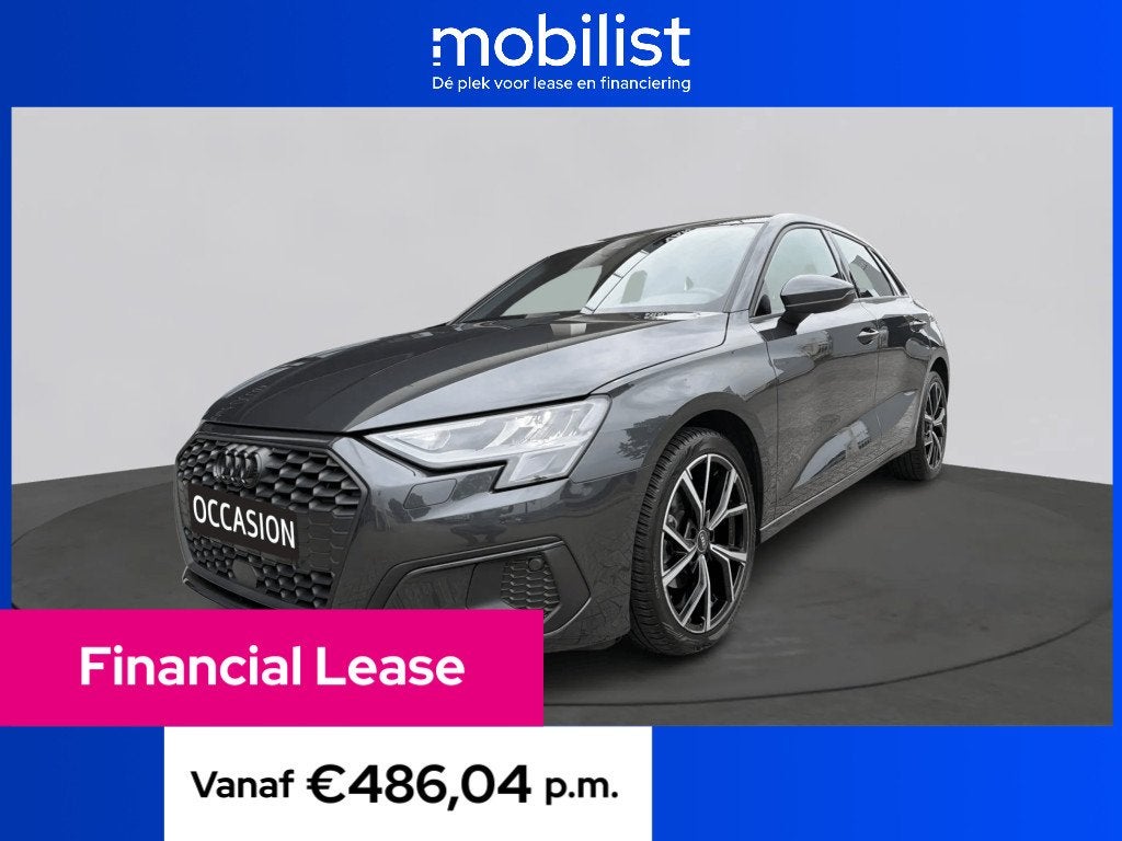 Audi A3 Sportback 30 TFSI 110Pk Pro Line (bj 2024), Automaat, Gebruikt, Automatische klimaatregeling, Bedrijf
