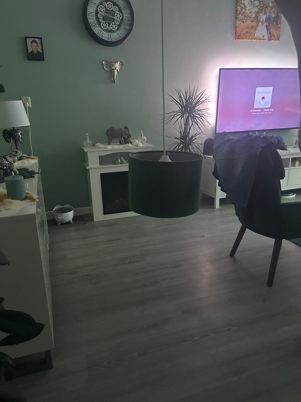Hanglamp te koop, Ophalen, Gebruikt, Overige materialen, E27 (groot)