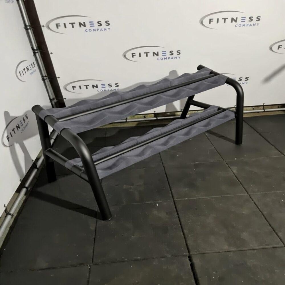 Technogym - Dumbbell Rek - Zwart, Sport en Fitness, Fitnessmaterialen, Ophalen of Verzenden, Gebruikt, Benen, Overige typen