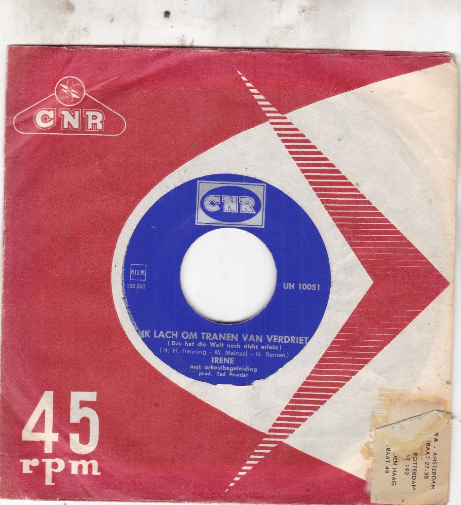 Irene ( 1969 ), Ophalen of Verzenden, Zo goed als nieuw, 7 inch, Levenslied of Smartlap