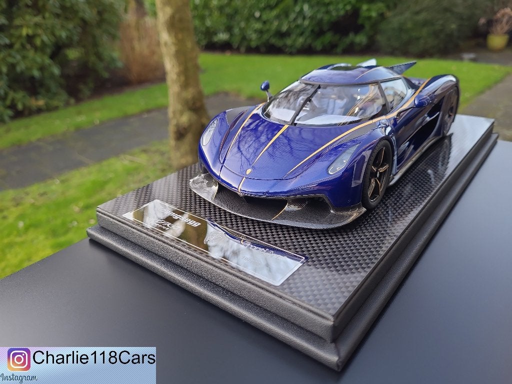 FrontiArt 1/18 Koenigsegg Jesko Absolut Kronos, Ophalen of Verzenden, Nieuw, Overige merken