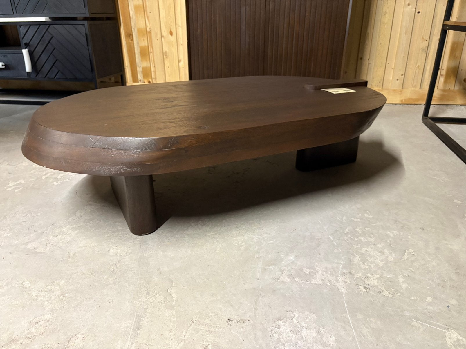 Salontafel Rana bruin – nu €250!, Ophalen of Verzenden, Nieuw, Rechthoekig, 50 tot 100 cm