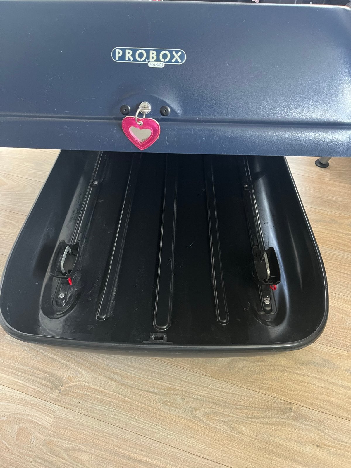 Hapro Probox 425 dakkoffer - Donkerblauw, Auto diversen, Ophalen, Gebruikt