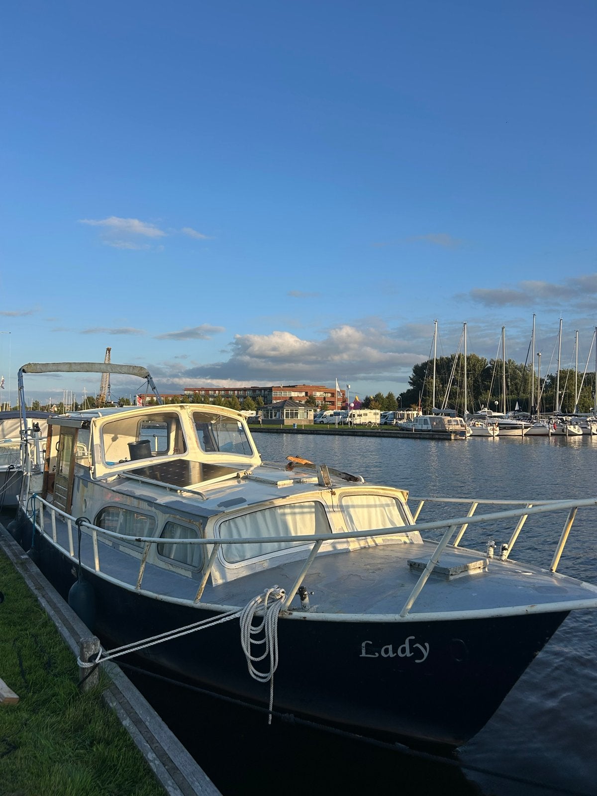 Kruiser opknapper - 11 meter met Mercedes 180 motor, Watersport en Boten, Motorboten en Motorjachten, Gebruikt, 11 m, Binnenboordmotor